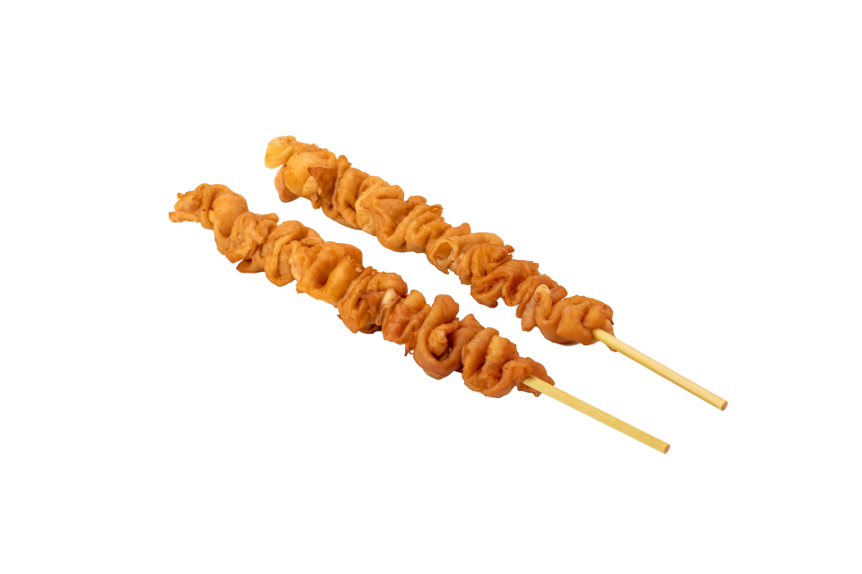 香酥雞皮串
