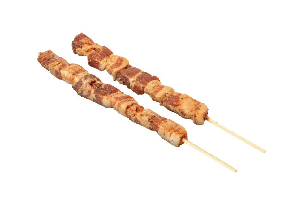 鹹豬肉串